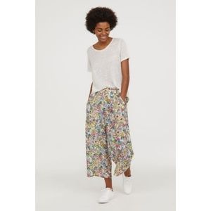 H&M floral culottes